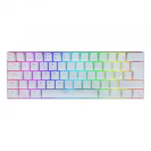 Newskill Pyros Ivory Teclado Mecánico Gaming Inalámbrico RGB Switch Brown