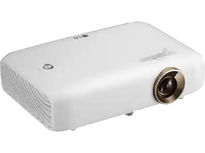 Proyector - LG PH510PG, 550 lúmenes, HD, HDMI, VGA, USB, 34 dB, Blanco