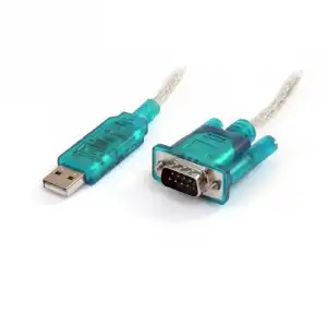 StarTech Cable Adaptador USB a Puerto Serie Serial RS232 DB9 0.9m