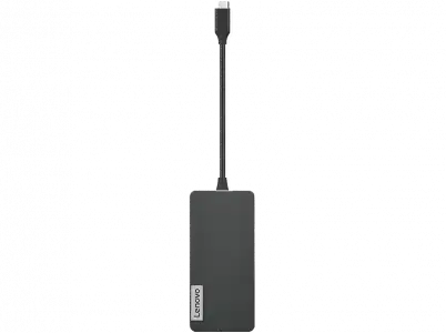 Adaptador - Lenovo USB C 7-in-1 Hub ROW, 3.2, HDMI, Gris