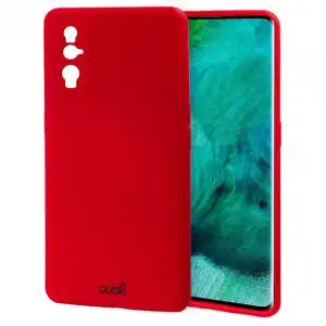 Cool Funda Silicona Roja para Oppo Find X2