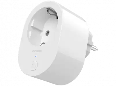 Enchufe inteligente - Xiaomi Mi Smart Plug 2 , Wifi, Bluetooth, Google Home, Blanco