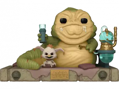 Figura - Funko Pop! Moment: Jabba y Salacius, Star Wars: El Retorno del Jedi (40 Aniversario)