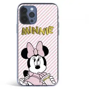 Funda Oficial Clásicos de Disney Minnie Cold Balloon para iPhone 12 Pro Max