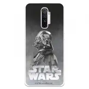 Funda para Realme X2 Pro Oficial de Star Wars Darth Vader Fondo Negro Star Wars