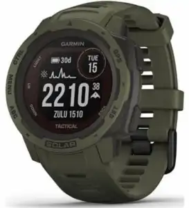 Garmin 010-02293-04 Reloj Deportivo Con Gps Instinct Solar Tactical Verde Militar - Pant