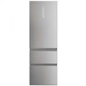 Haier Frigorífico Combinado 60cm 360l Nofrost, Acero Inoxidable. - Htw5618dnmg