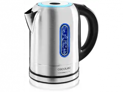 Hervidor de agua - Cecotec Thermosense 290, 2200W, 1.7L, Panel Digital con Diferentes Temperaturas