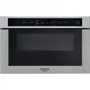 Hotpoint MN 413 IX HA Microondas Integrable con Grill 22L 750W Acero Inoxidable