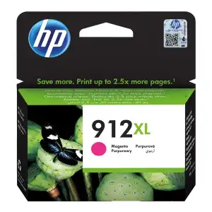 HP - Cartucho De Tinta Original Nº 912 XL Magenta (3YL82AE)