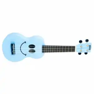 Mahalo Smile Light Blue Ukelele