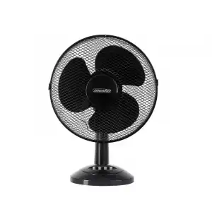 Mesko MS 7309 Ventilador de Sobremesa Oscilante con 3 Velocidades 30cm 70W Negro