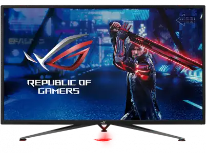 Monitor gaming - ASUS ROG Strix XG438QR, 43", HDR, 4K, FreeSync Premium Pro, 4 ms, 120 Hz, HDMI, USB, Negro