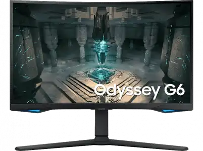 Monitor gaming - Samsung Odyssey G6 LS27BG650EUXEN, 27", QHD, 1 ms, Max 240Hz, USB, HDMI, Negro