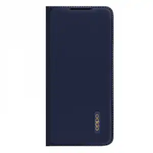 Oppo Funda PU Flip Case Azul para A52/A72