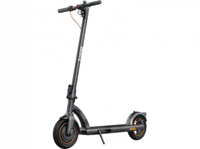 Patinete eléctrico - Navee N20, Ruedas 10 pulgadas, 20KM autonomía, 25km/h, Doble freno, Plegable, App con bluetooth, Negro