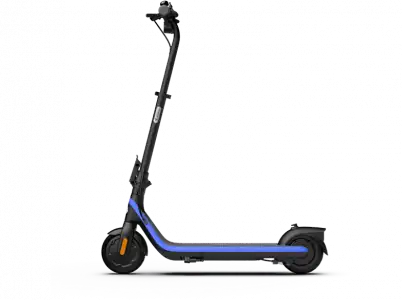 Patinete eléctrico - Segway-Ninebot C2 Pro, Para niños, 150 W potencia nominal, 260 máxima, 16 km/h, Negro y Azul