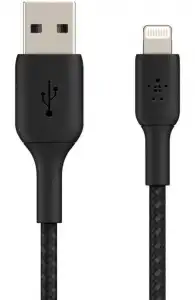 Cable Belkin USB-A a Lightning Negro 2 m