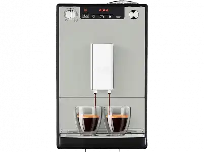 Cafetera superautomática - Melitta E 950-777, 1400 W, 2 tazas, Inox