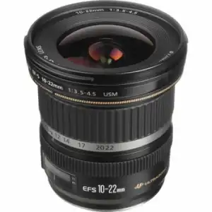 Canon Ef-s 10-22mm F/3.5-4.5 Usm Black