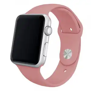 Cool Correa Goma Rosa para Apple Watch Watch 38/40 mm Series 1/2/3/4/5/6/SE
