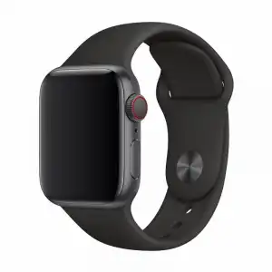 Devia Deluxe Sport Band Correa Deportiva Negra para Apple Watch 38/40mm
