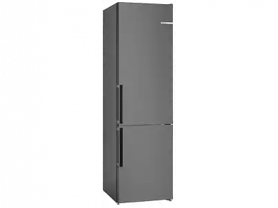 Frigorífico combi - Bosch KGN39VXCT, No Frost,203 cm, 363 l, Cajón Vita Fresh XXL, SuperCongelación, Negro