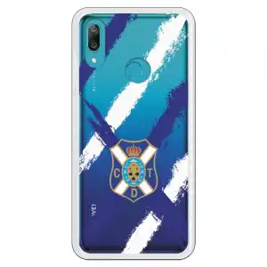 Funda Oficial Club Deportivo Tenerife Escudo Clear Para Huawei Y7 2019