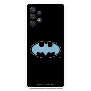 Funda Oficial de DC Comics Batman Logo Transparente para Samsung Galaxy A32 4G