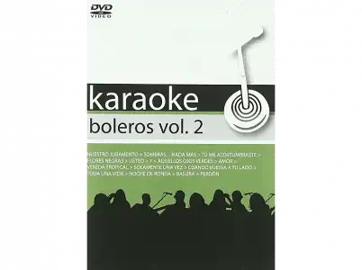 Karaoke Boleros Volumen 2 - Varios artistas, DVD