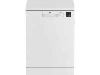 Lavavajillas - Beko DVN05320W, 13 servicios, 5 programas, 60 cm, WaterSafe™, Blanco