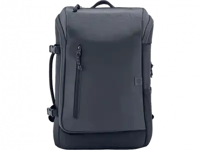 Mochila - HP Travel, 25 L, Resistente al agua, Acolchada, Bolsillo con bloqueo RFID, Gris hierro