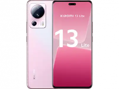 Móvil - Xiaomi 13 Lite, Rosa, 256 GB, 8 GB RAM, 6.55" FHD+ AMOLED 120 Hz, Snapdragon® 7 Gen 1, 4500 mAh, Android MIUI 14