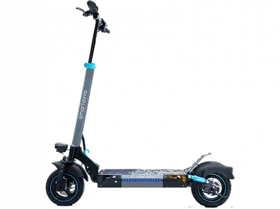 Patinete eléctrico - Smartgyro Rockway, Potencia máx. 800 W, nominal 500W, Capacidad 120 kg, Hasta 25 km/h, Azul