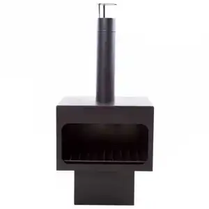 RedFire Jersey XL Chimenea Acero Negro