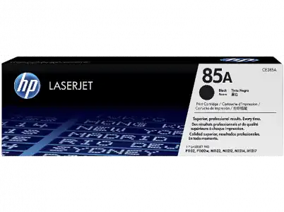 Tóner - HP 85A, LáserJet, Negro, CE285A