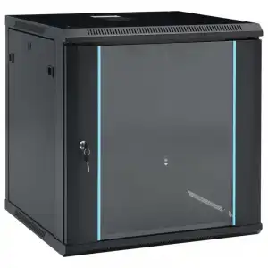 VidaXL Armario Rack 19" 12U 600x640mm