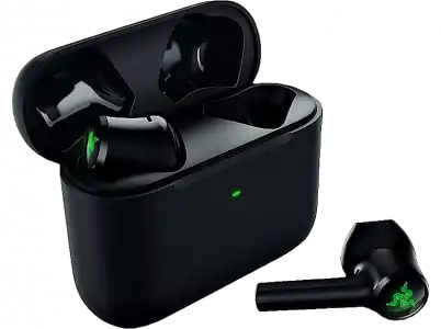 Auriculares gaming - Razer Hammerhead True Wireless X, Bluetooth, Sincronización automática, Baja latencia, Negro