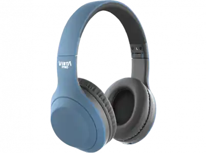 Auriculares inalámbricos - Vieta Pro Silence, Bluetooth 5.3, ANC, Autonomía de hasta 20hs, Azul