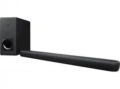 Barra de sonido - Yamaha YAS-209, 200W, Subwoofer inalámbrico, Control por voz, Bluetooth, Negro