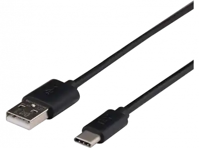 Cable USB - ISY IZB-541, 1 m, Negro