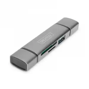 Digitus LEctor de Tarjetas USB Dual 3.0 OTG