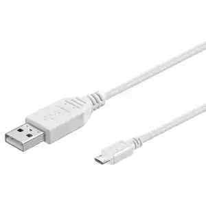 Goobay Cable USB 2.0 a Micro USB Macho/Macho 1m Blanco