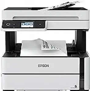 Impresora multifunción - Epson Eco Tank ET-M3170 MONOCROMO, 4 en 1, Wi-Fi, 20 ppm, Blanco