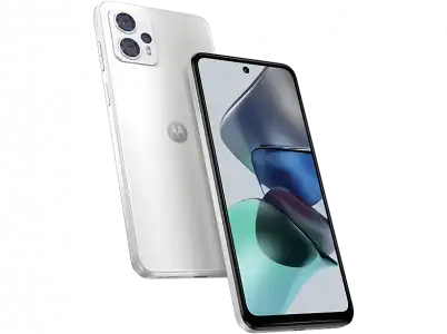 Móvil - Motorola G23, Pearl White, 128 GB, 8 GB RAM, 6.5" HD+, MediaTek Helio G85, 5000 mAh, Android