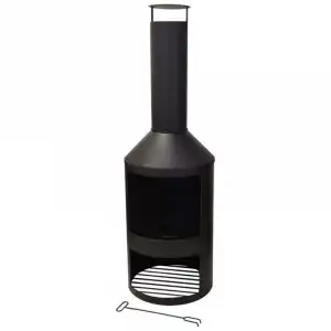 ProGarden Chimenea de Metal 134cm