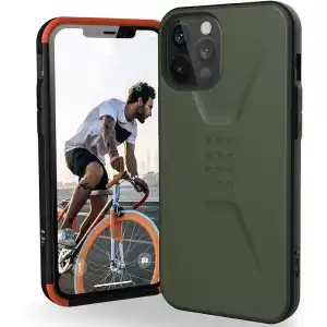 UAG Civilian Funda Oliva para iPhone 12 Pro Max
