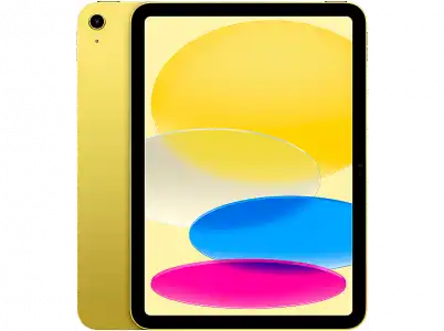 APPLE iPad (2022 10ª gen), 64 GB, Amarillo, WiFi+CELL, 10.9", Retina, Chip A14 Bionic, iPadOS 16