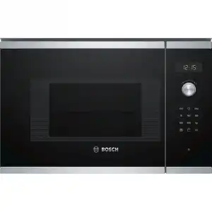 Bosch Serie 6 BEL524MS0 Microondas Integrable con Grill 20L 800W Acero Inoxidable