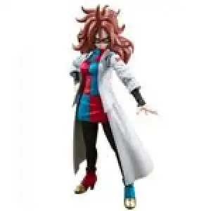 Figura Tamashii Nations S.H. Figuarts Androide A-21 con bata de laboratorio 14,5cm